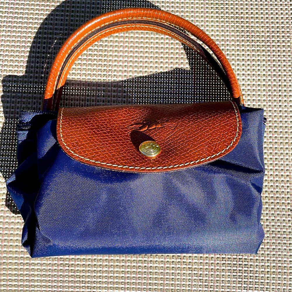 Navy Longchamp Le Pliage